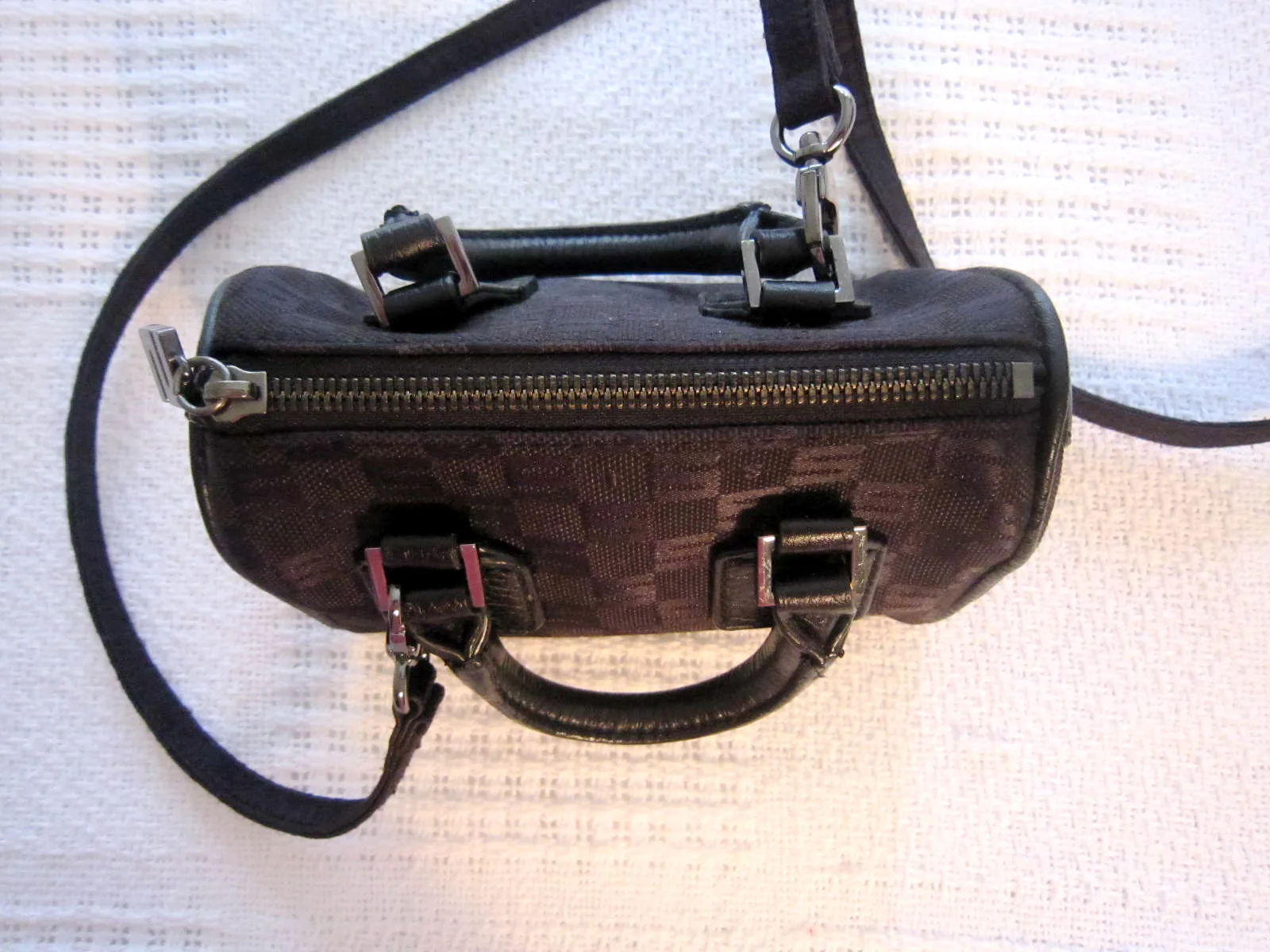 Sisley Black Vegan Signature Mini Speedy Crossbody — image 5
