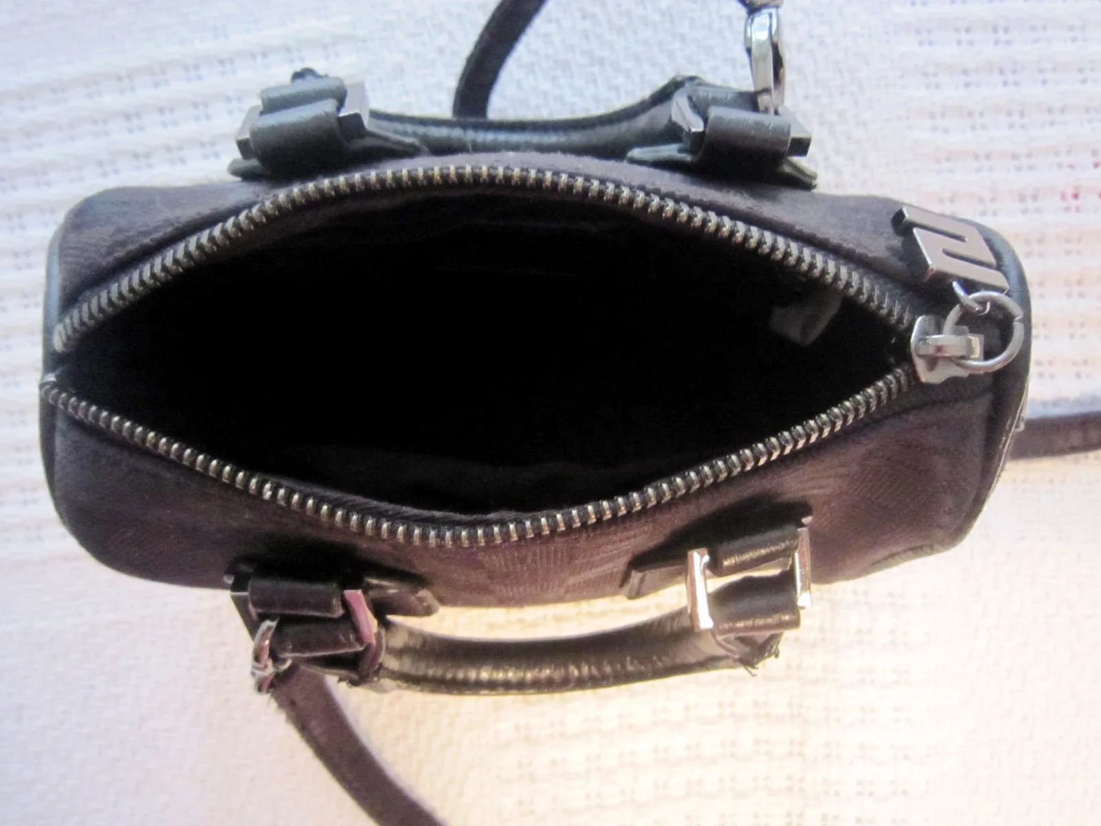 Sisley Black Vegan Signature Mini Speedy Crossbody — image 6