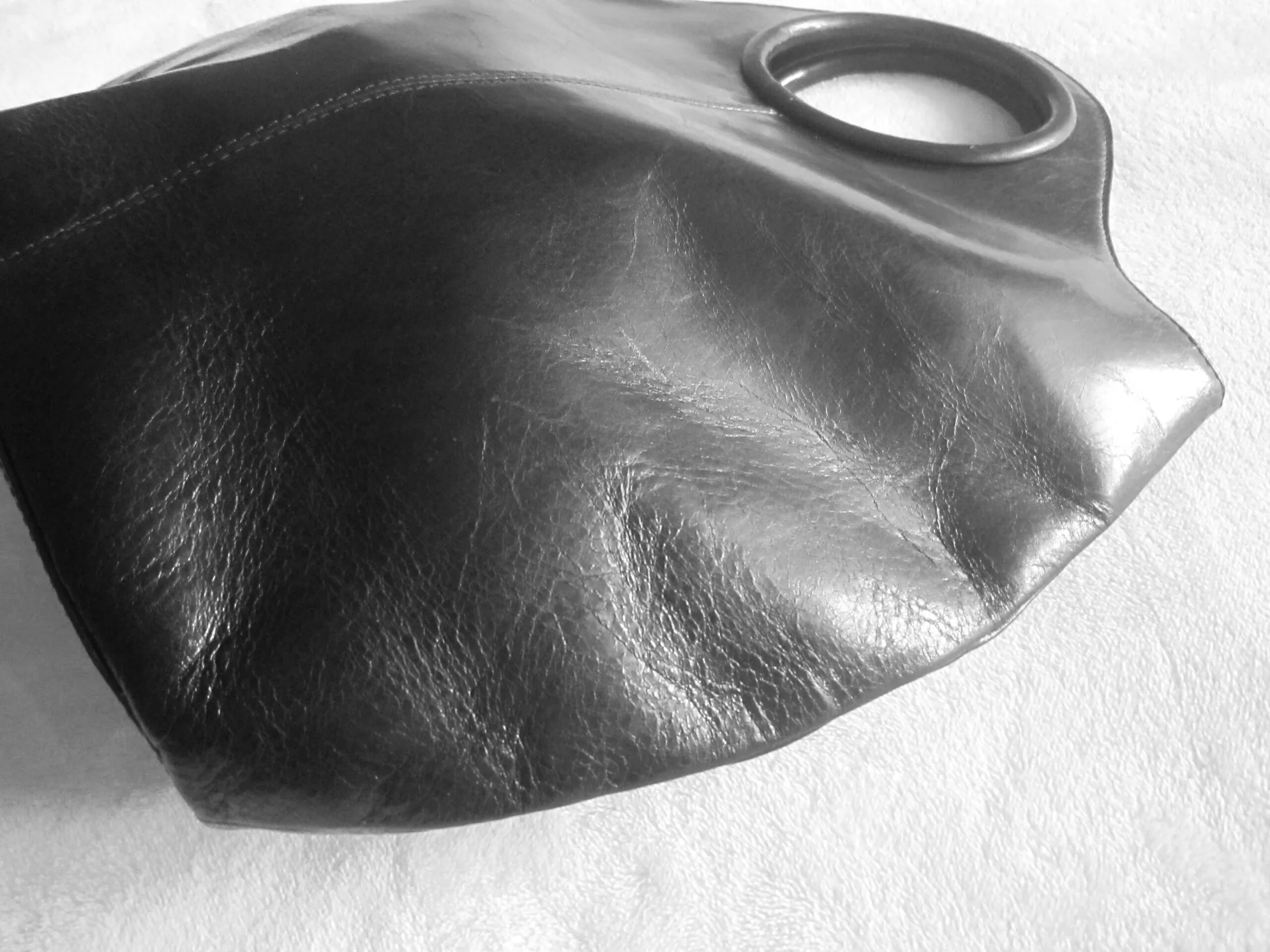 Sabrina Scala Black Leather Bag — image 4