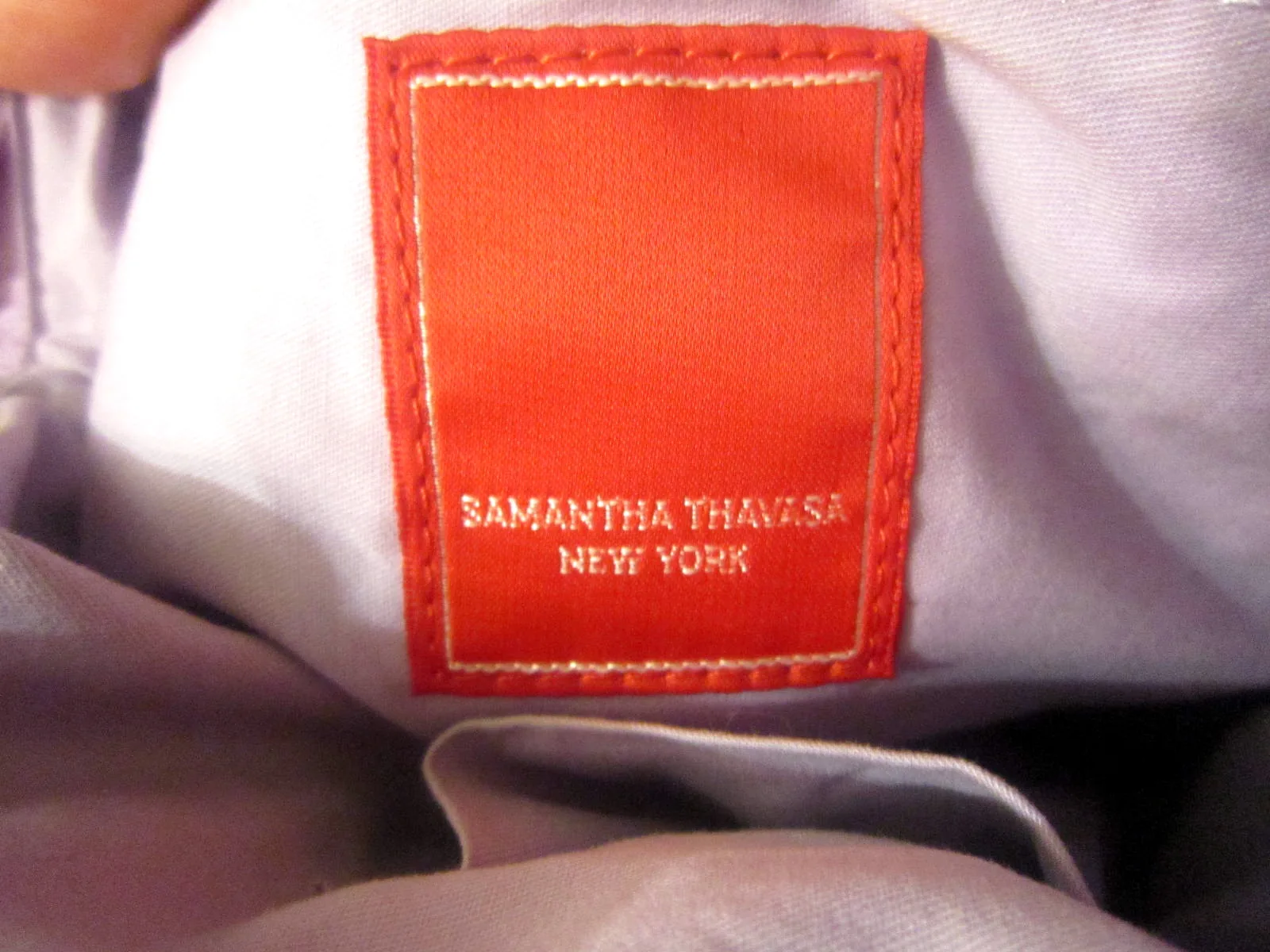 Samantha Thavasa Pink Fur Handbag — image 5