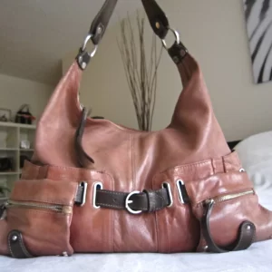 Tano Leather Hobo Bag