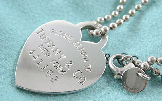 Tiffany & Co Heart Charm Long Pendant