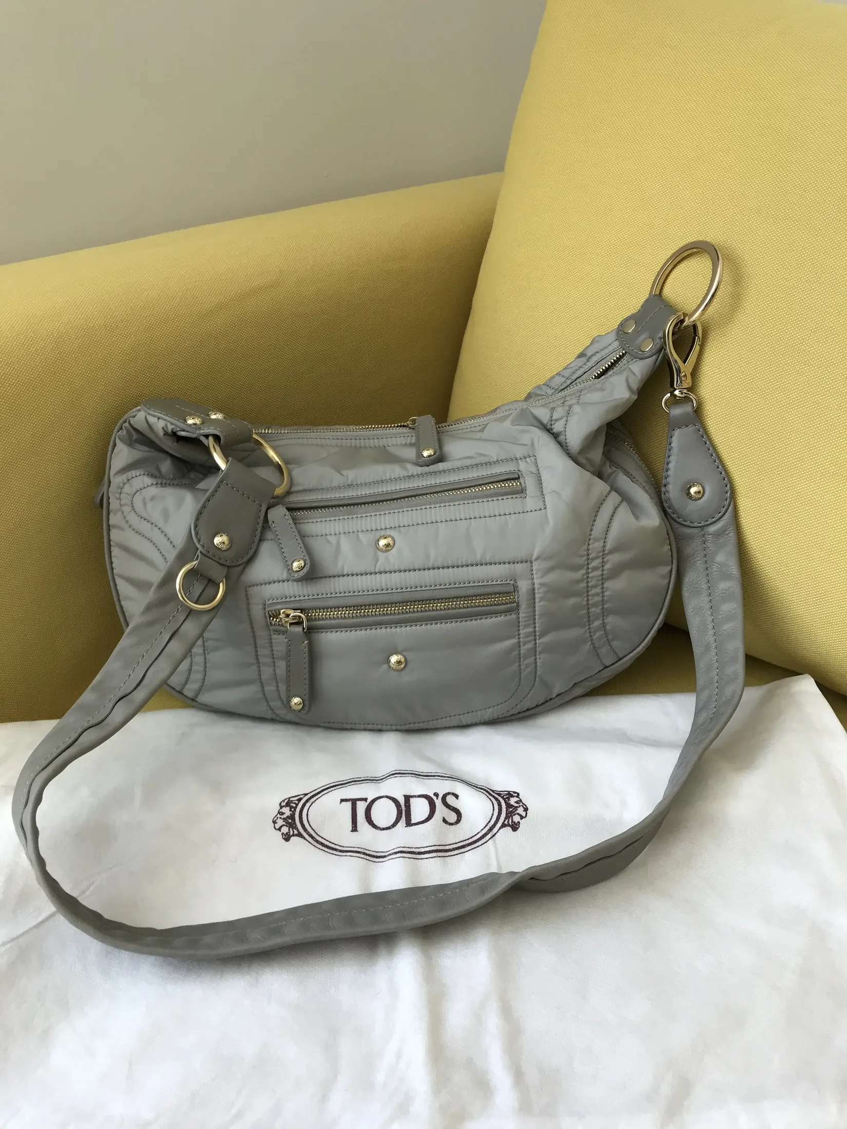 Tod’s Beige Pashmy Crossbody Bag — image 8
