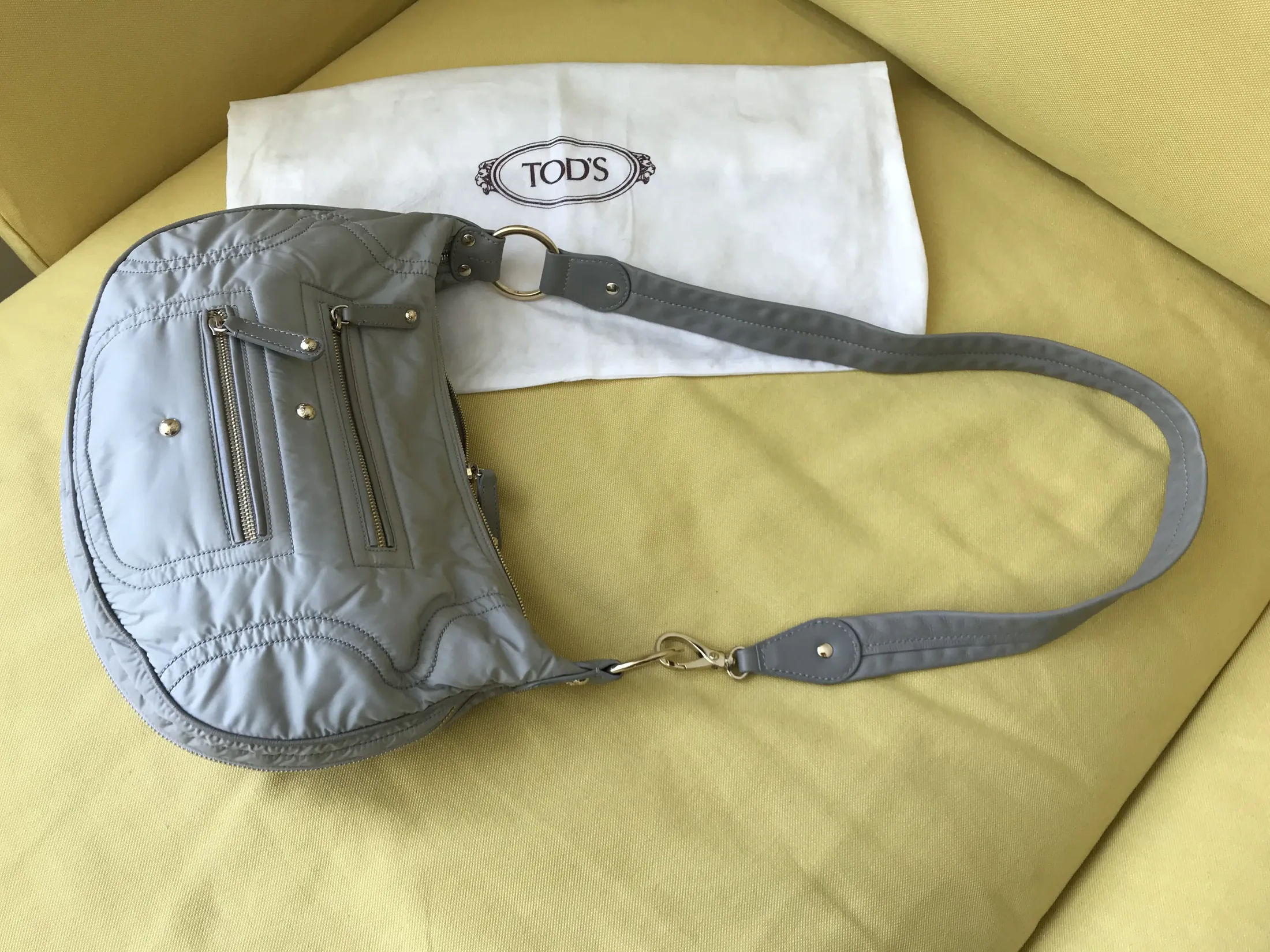 Tod’s Beige Pashmy Crossbody Bag — image 9
