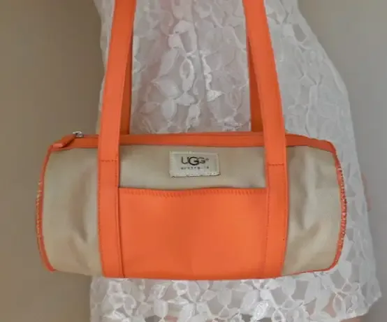 UGG Orange & Sand Papillon Handbag — image 2