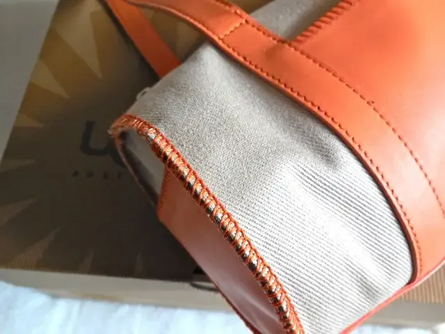 UGG Orange & Sand Papillon Handbag — image 6