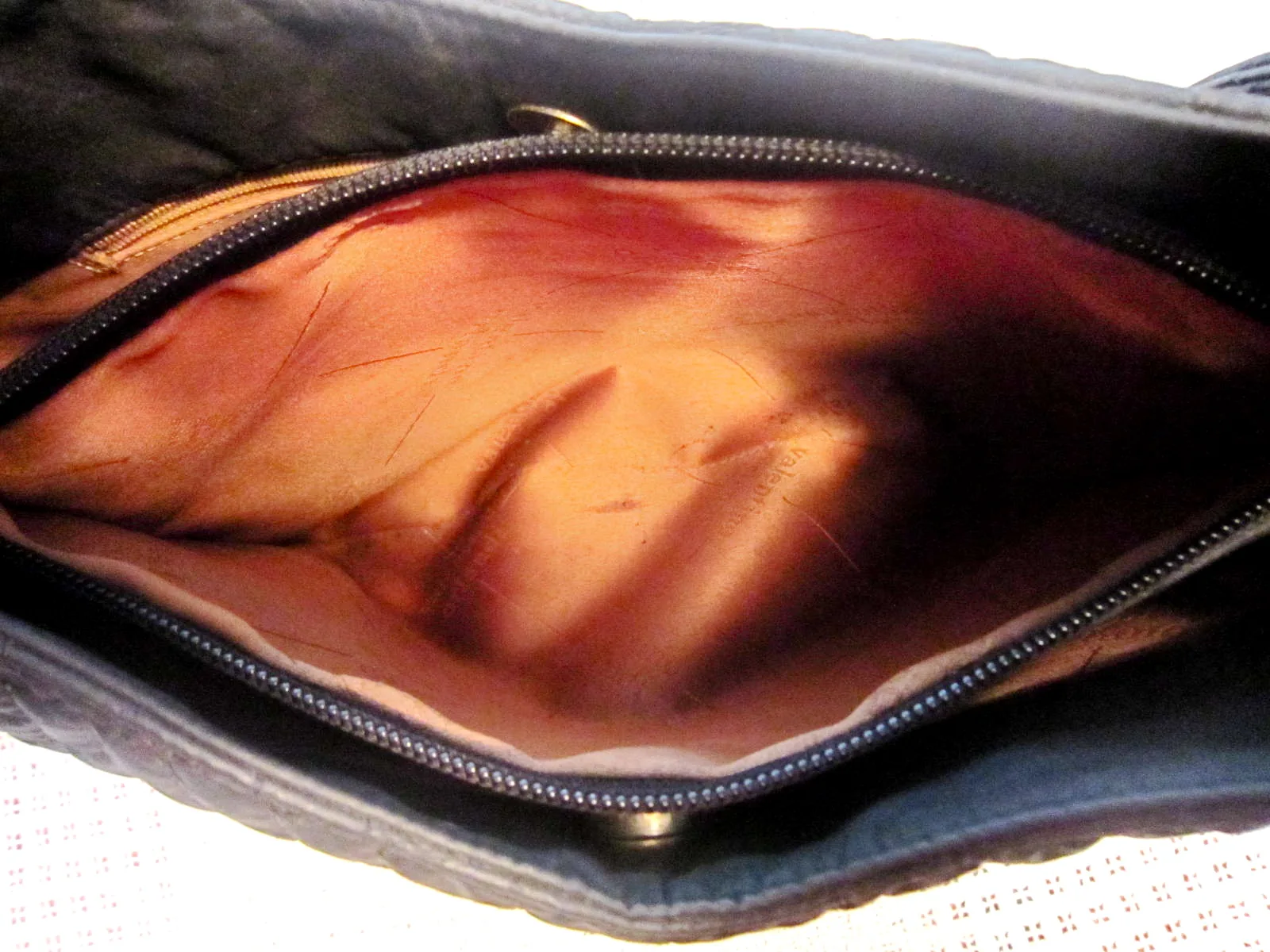 Valentino Orlandi Black Quilted Hobo Bag — image 5