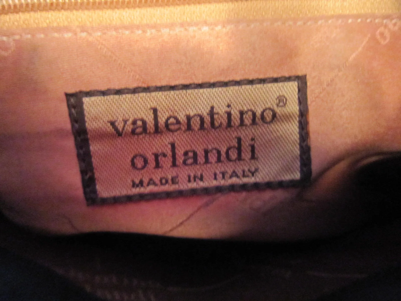 Valentino Orlandi Black Quilted Hobo Bag — image 6