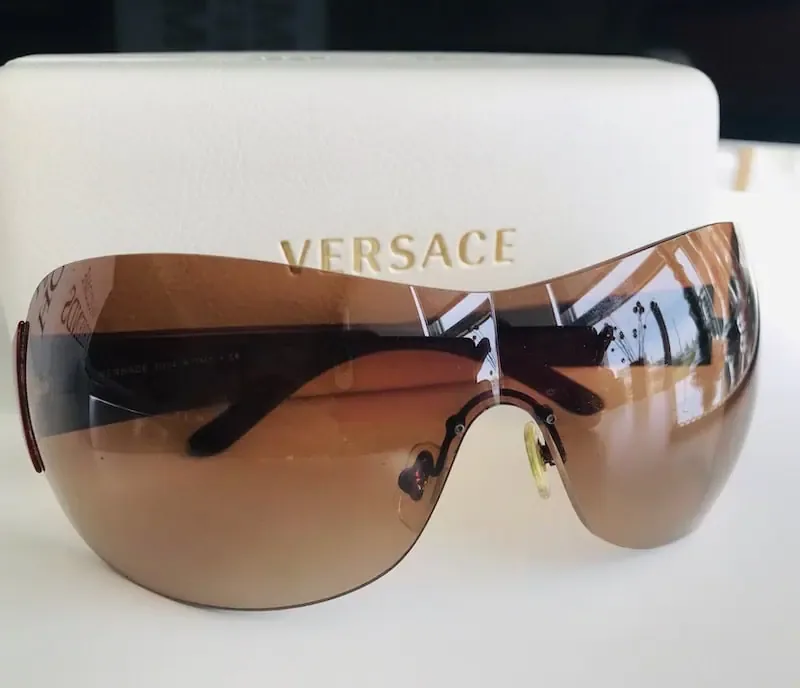 Versace Burgundy 2108 1251-13 Sunglasses — image 2
