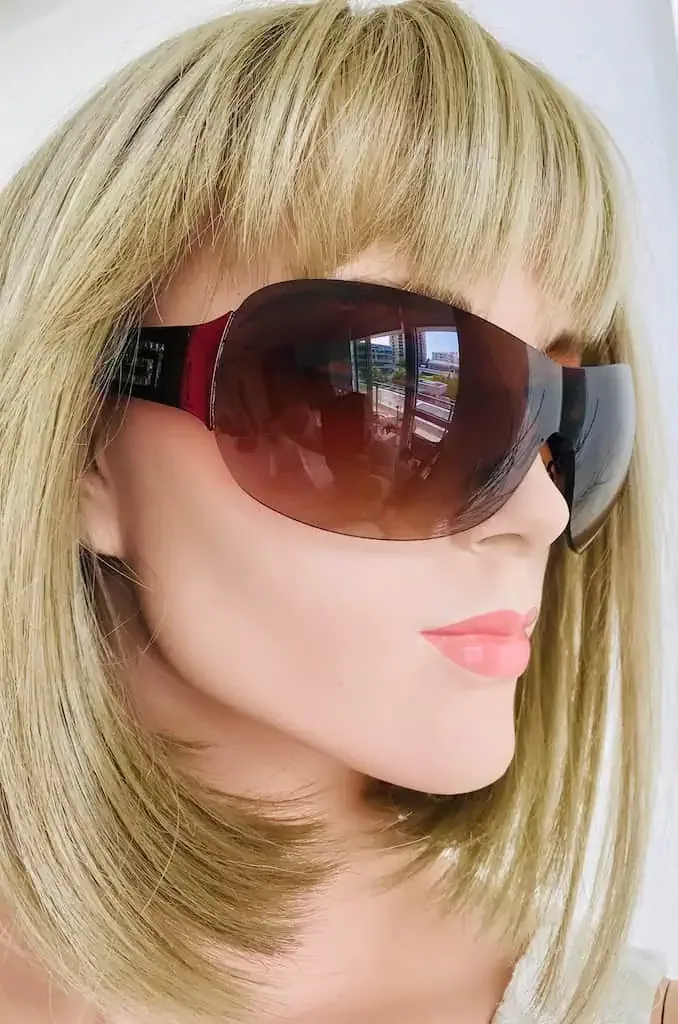 Versace Burgundy 2108 1251-13 Sunglasses — image 3
