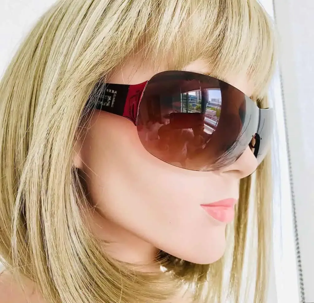 Versace Burgundy 2108 1251-13 Sunglasses — image 4