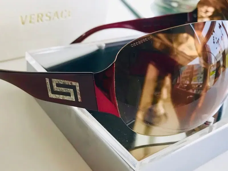 Versace Burgundy 2108 1251-13 Sunglasses — image 5