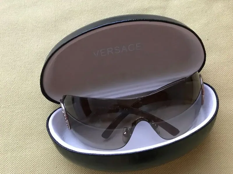 Versace Oversized Brown Sunglasses — image 3