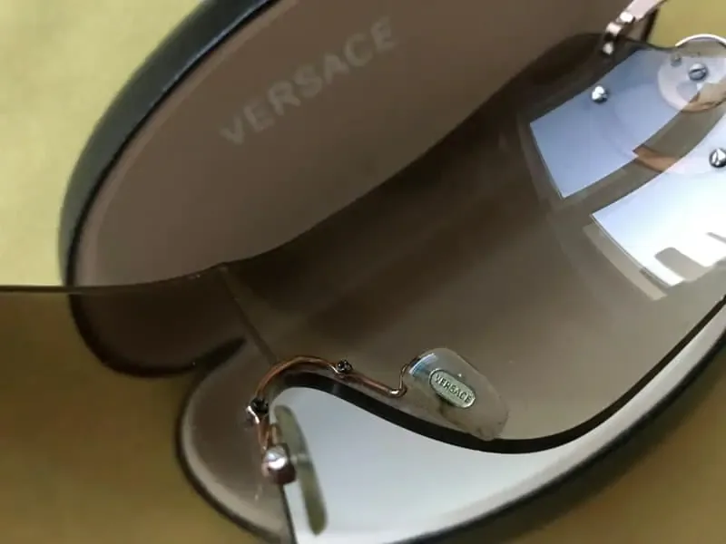 Versace Oversized Brown Sunglasses — image 6