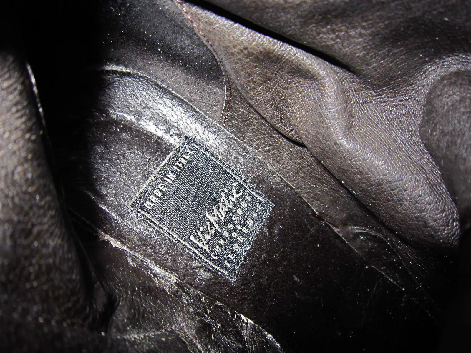 Vic Matie Black Croc Patent Leather Boots — image 7