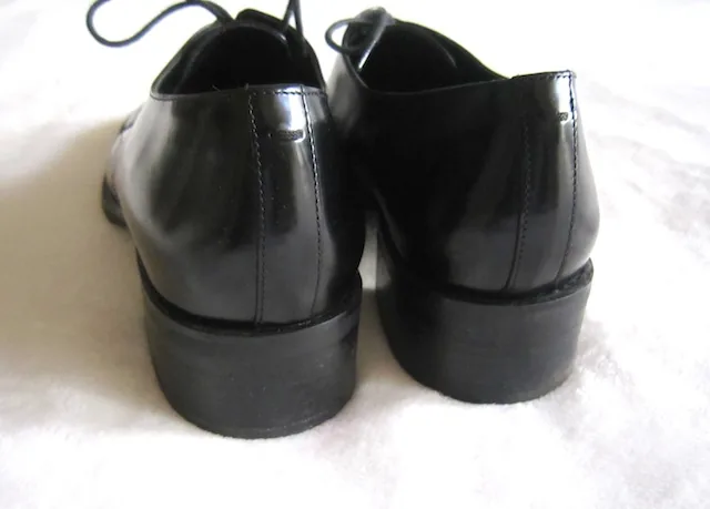 Via Spiga Men’s Black Leather Oxford Shoes/Size 10 — image 2