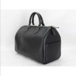 2008 LOUIS VUITTON Black Epi Leather Speedy 30 Handbag at 1stDibs