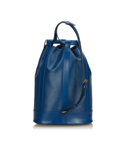 Vintage Louis Vuitton 1988 Epi Leather St. Cloud GM Bag - Toledo blue