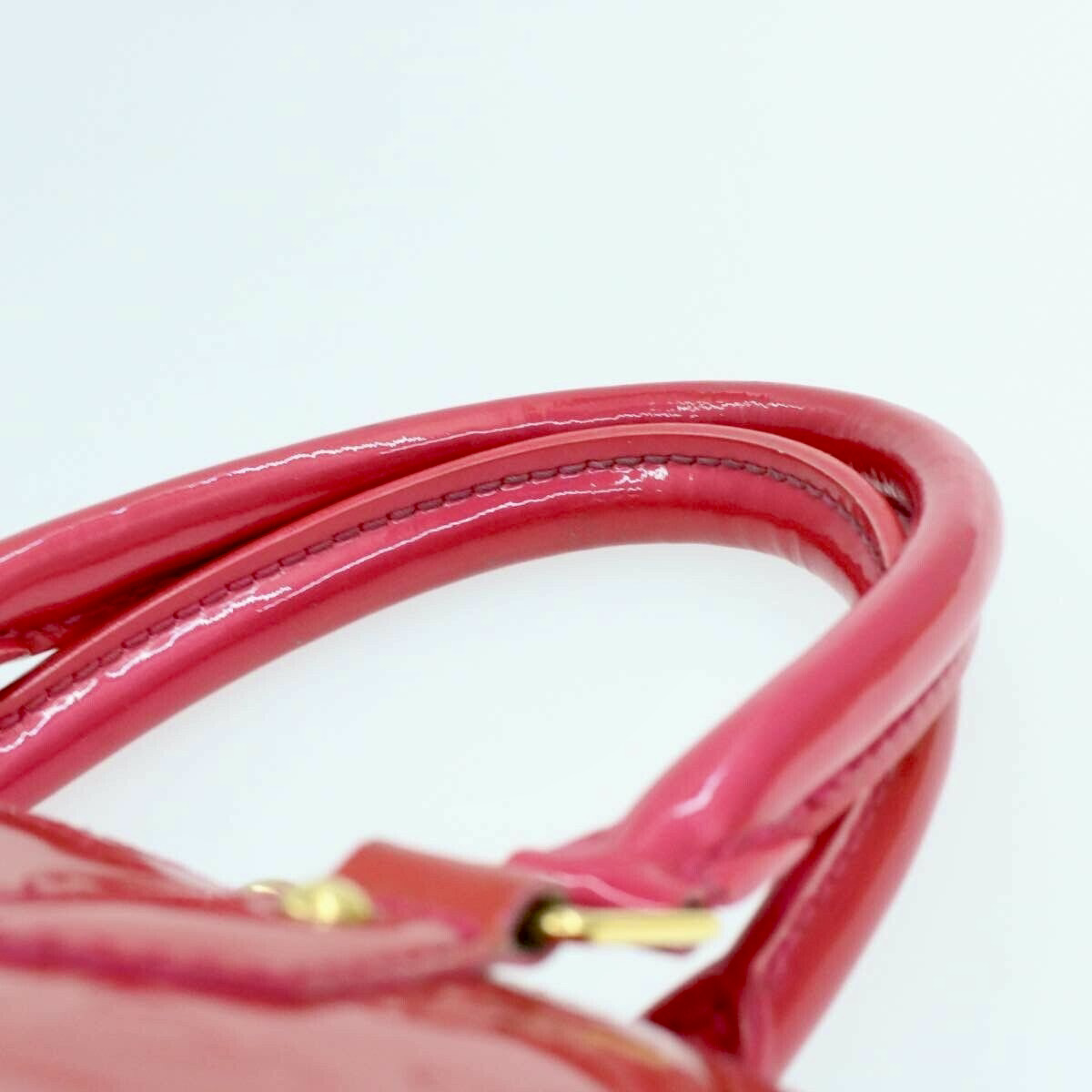Louis Vuitton Rose Pop Monogram Vernis Alma GM Bag - ShopStyle